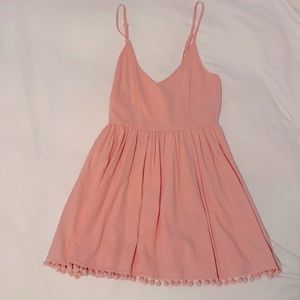 Adorable Pink Tobi Baby-doll Dress